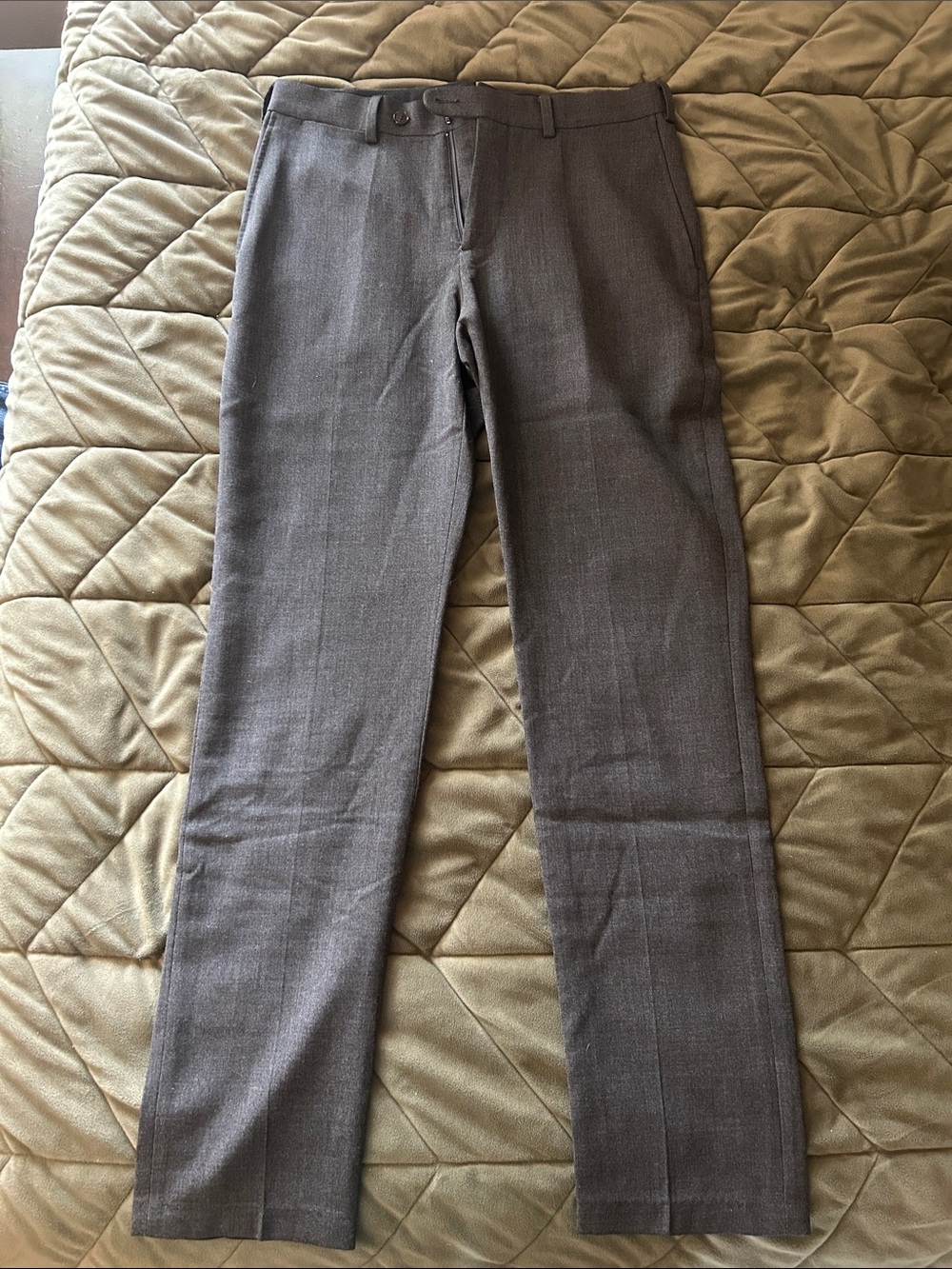 Suitsupply Gray Wool Dress Pants